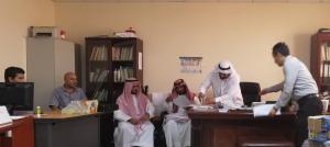 His Excellency the Dean of Al-Qunfudhah University College Visits the Mathematics Department